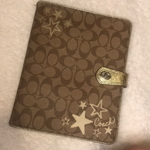 Coach IPad case used